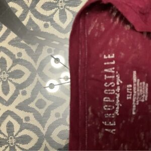 Aeropostale Burgundy Top